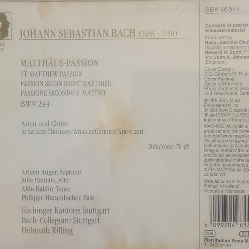 Classical Music CD Set like new, 10 CDs with Opera and Essential Classics