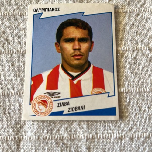 Panini Olympiakos Giovanni Football Card 2001 like new