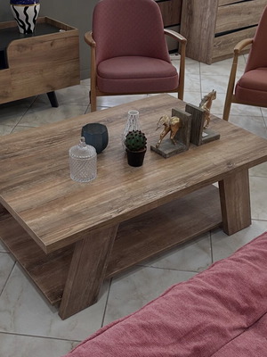 Coffee table, German melamine, sturdy construction