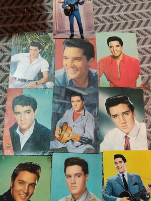 Συλλεκτικές κάρτποσταλ Elvis Presley σαν καινούργιες, πακέτο 10 τεμαχίων