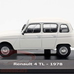 Renault 4TL-1978 toy car new, scale 1:43 from Hachette Unforgettable Cars series