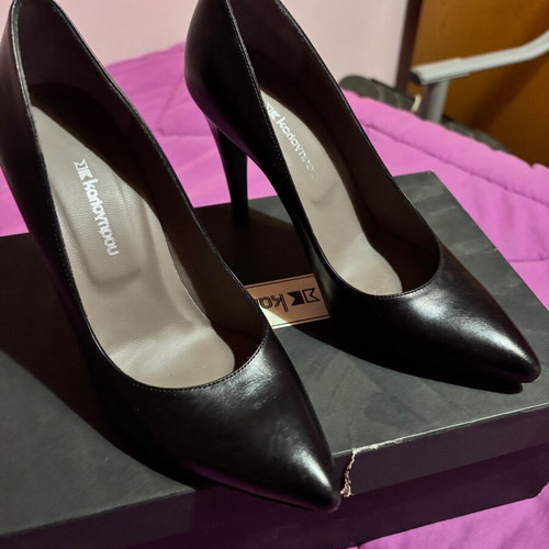 Kalogirou pumps like new, size 36, leather, black