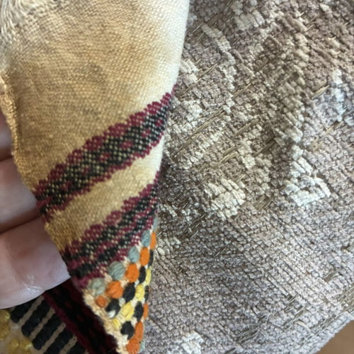 Authentic Fythkiotiko Woven Runner Cyprus vintage 35x100 cm like new