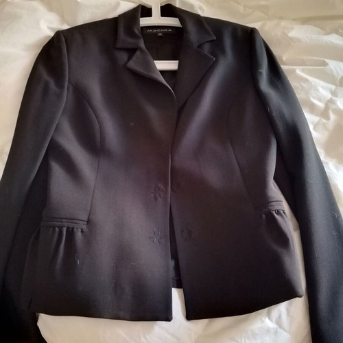 Black women's jacket Machka like new, size 38