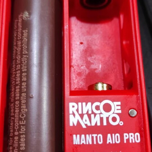 Rincoe Manto AIO Pro red vape device like new