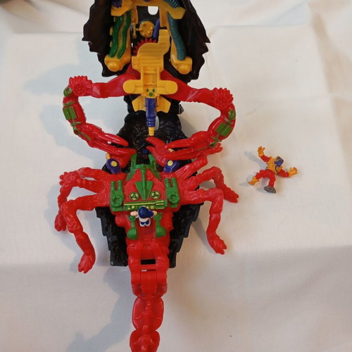 Mighty Max Stings Scorpion Doom Zones series used, complete set
