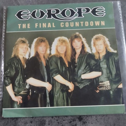 Europe The Final Countdown 7'' vinyl single