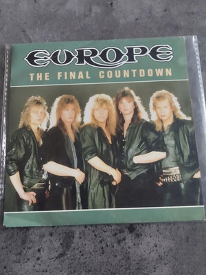 Europe The Final Countdown 7'' vinyl single
