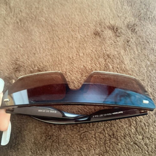Sunglasses like new, black and brown