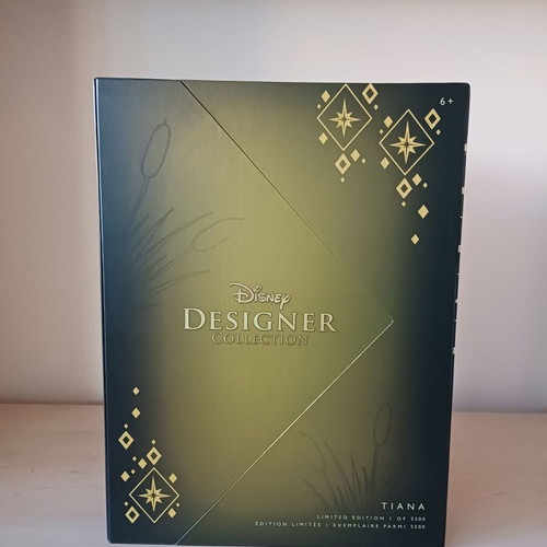 Disney Store Designer Collection Tiana Ultimate Princess celebration box used