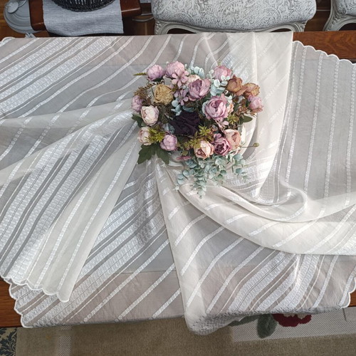 Silk table linen set of 5 pieces Soufli