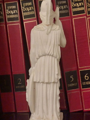 Άγαλμα της Αθηνάς alabaster σαν καινούργιο