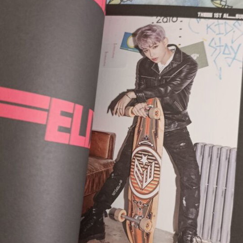 Stray Kids Go Live A Version album with Han signature