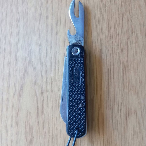 Greek Army Folding Knife 1973 used