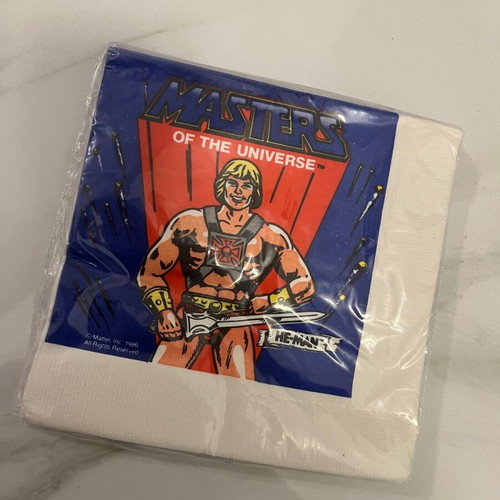 Masters of the Universe 90s napkins new