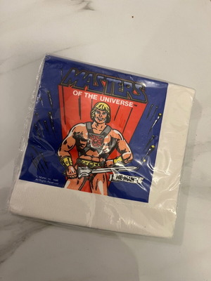 Masters of the Universe 90s napkins new