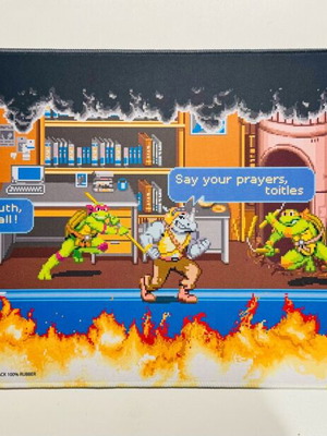 Desk Mat Teenage Mutant Ninja Turtles καινούργιο, αντιολισθητικό 70x30εκ
