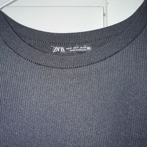 Zara black blouse like new, size S
