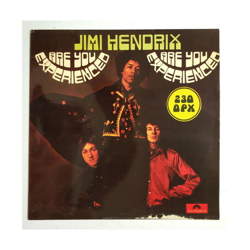 The Jimi Hendrix Experience Are You Experienced vinyl record used, rock