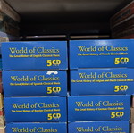 World of Classics 5CD sets, classical music collection, 8 cases