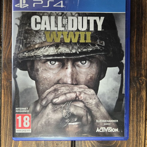 Call of Duty WWII PS4 game, like new