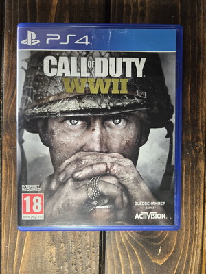 Call of Duty WWII PS4 game, like new