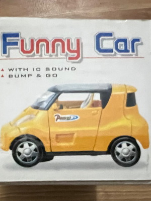 Funny Car παιχνίδι μπαταρίας σαν καινούργιο, αθικτο στο κουτί του