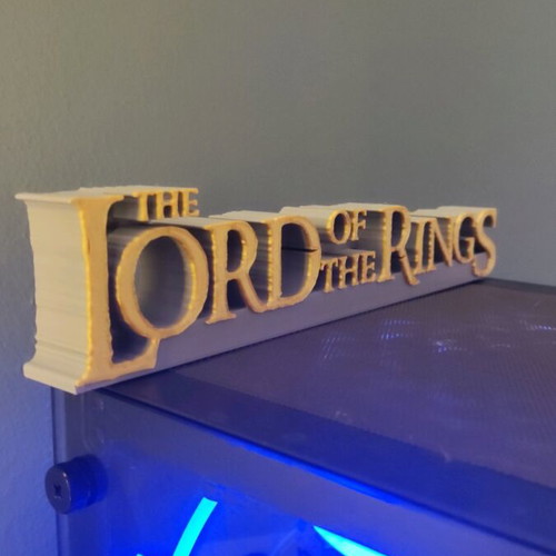 Lord of the Rings decorative item new, 3d printed, desk decor