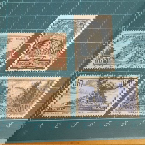 Γαλλία Γραμματόσημα 1929 -1931 stamp exhibition in le havre