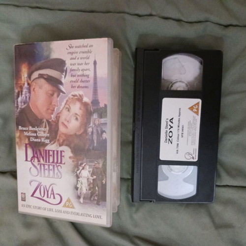 Zoya VHS video cassette like new, biography