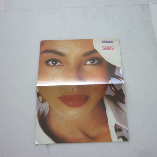 Sade & Iron Maiden double collectible poster from Blek magazine