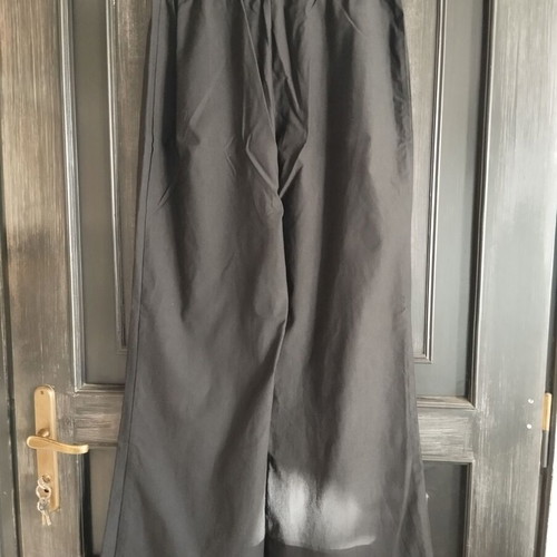Unalome plus size wide pants like new, black, waist up to 150cm