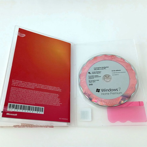 Microsoft Windows 7 Home Premium OEM Software like new