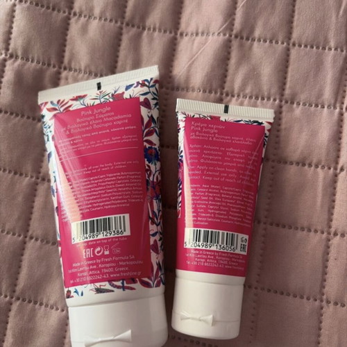 Fresh Line body and hand creams like new