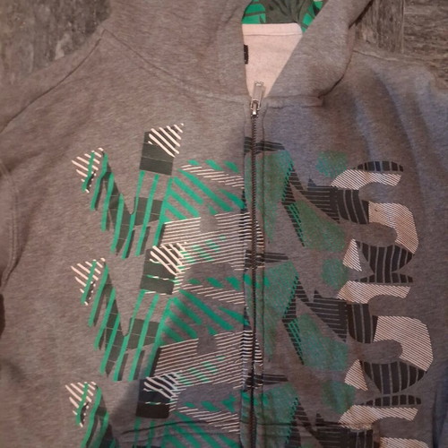 Vans jacket gray like new, size L