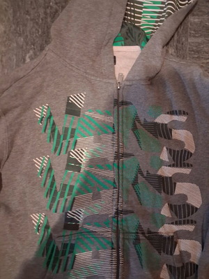 Vans jacket gray like new, size L