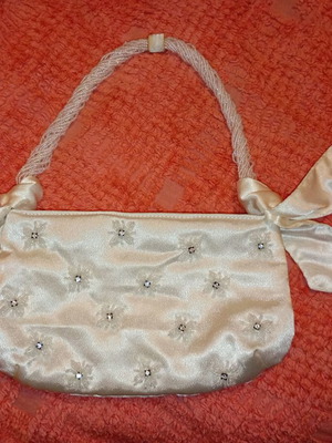 Wedding and Baptism Bag used small size white