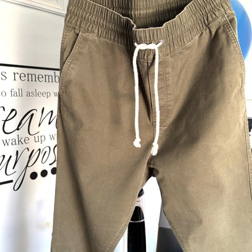 H&M men's khaki jogger pants size L like new