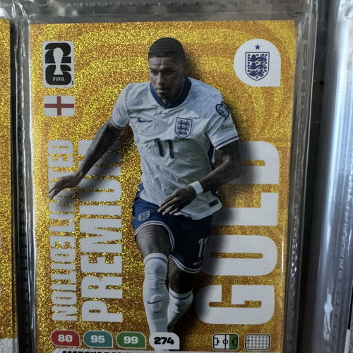 Panini Cards Limited Edition Premium Gold Marcus Rashford like new