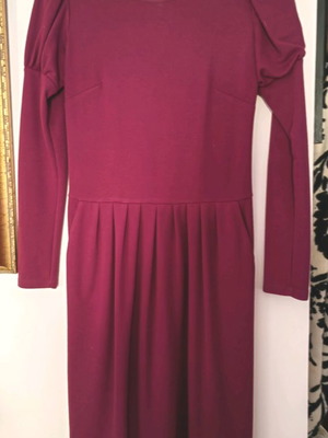 Guy Laroche dress used, purple-burgundy, medium size
