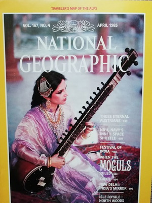 Περιοδικό National Geographic Απρίλιος 1985 Αγγλικής Έκδοσης σαν καινούργιο