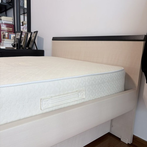 Neoset single bed with 91x200cm double-sided mattress