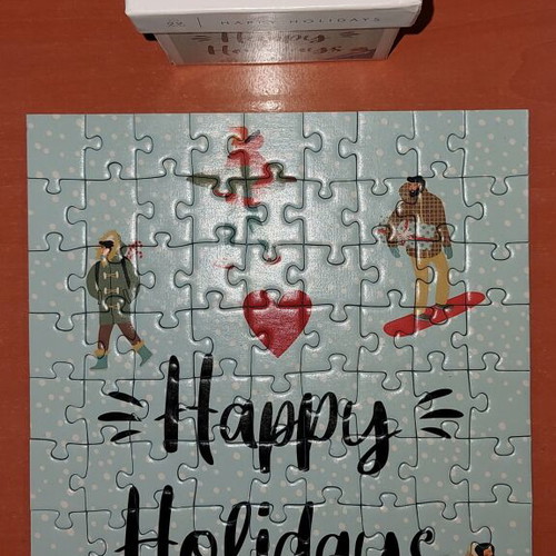 Ravensburger Happy Holidays 6x99-piece puzzle set