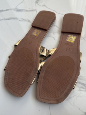 Чехли New York Tailors нови, номер 40, златисти