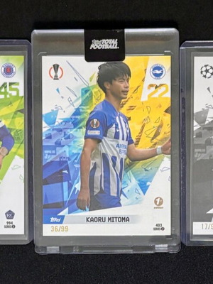 Topps Total Football collectible cards like new