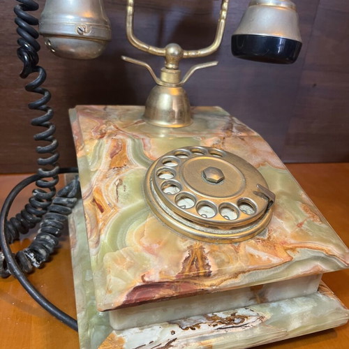 Vintage Rotary Onyx Luxury Telephone 50s-60s like new