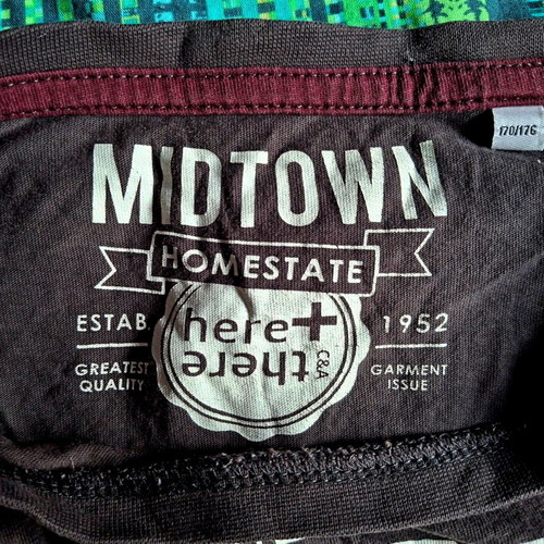 Here & There Long Sleeve Shirt S like new, dark gray