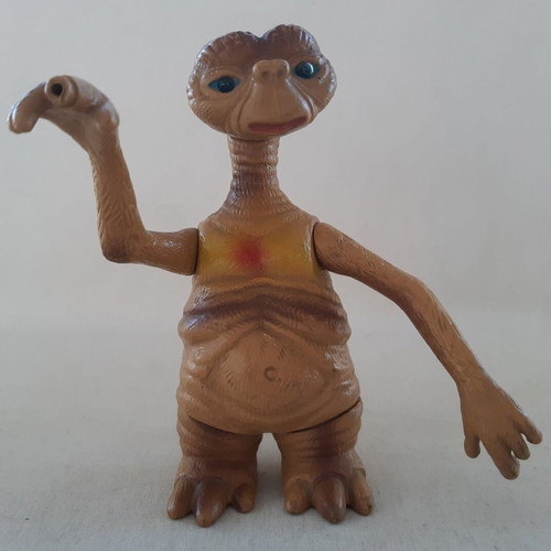 Vintage plastic figure E.T the Extra-Terrestrial used, missing part