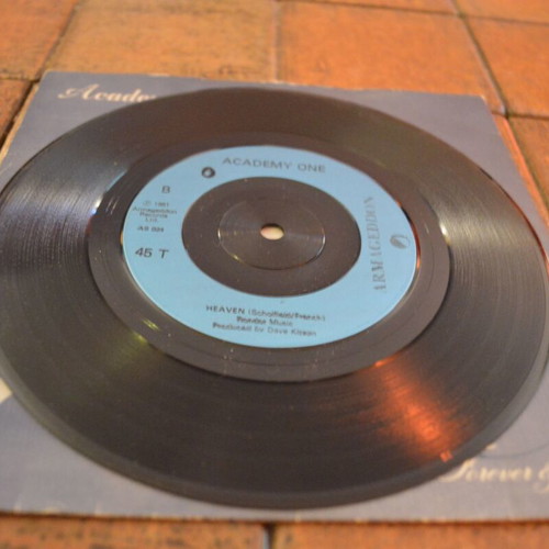 Academy One Forever And Ever 7'' Single used, punk