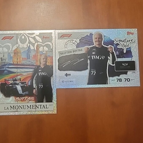 F1 Topps Turbo Attax Valtteri Bottas 2026 lot
